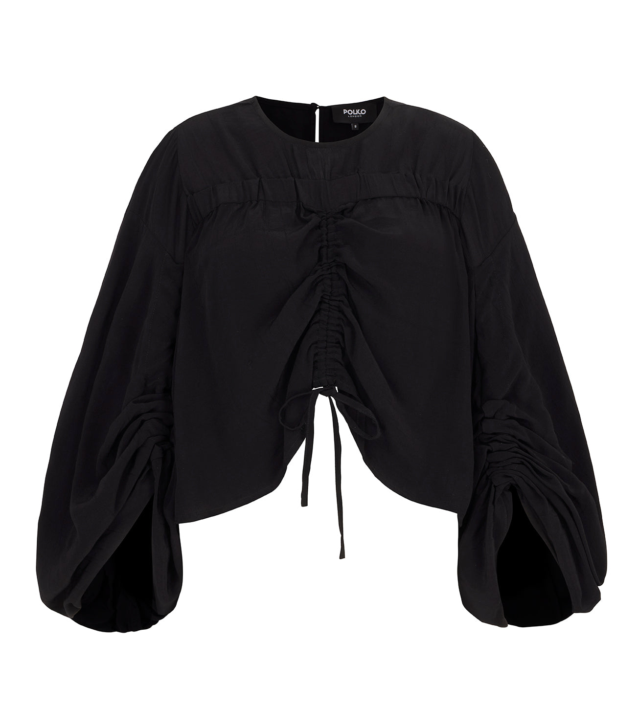 Bubble sleeve blouse